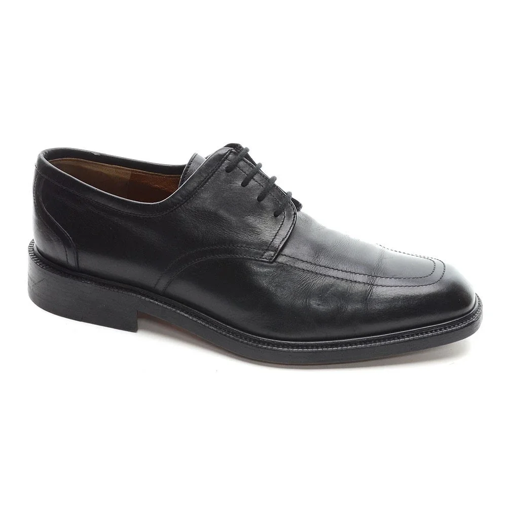 Men Fratelli Rossetti Black Chisel Toe Oxfords 8 D
